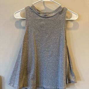 Gray Sleeveless Women's Top